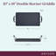 Anolon Advanced Home Hard Anodized Nonstick Double Burner Griddle, 10 Inch X 18 Inch-2072668820