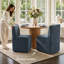 Chaise d'appoint en chenille avec roulettes cachées-1364120014