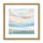 Beige Wood Framed Paper