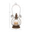 Glass and Iron Candle Lantern
