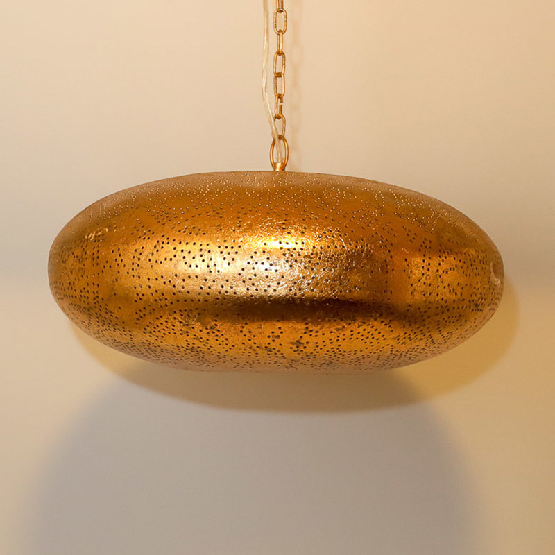 Cheatwood 1 - Light Dome Pendant, Gold