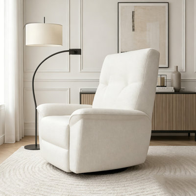 Fauteuil inclinable berçant et pivotant à 270 °