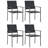 Peri Patio Dining Set with Square Table-494276478