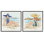  Bathing Beauties on Beach 2 PC Giclee Art Set by Anne Tavoletti