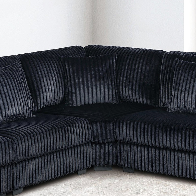 Ensemble de canapé modulaire de style contemporain 6 pièces Canapé