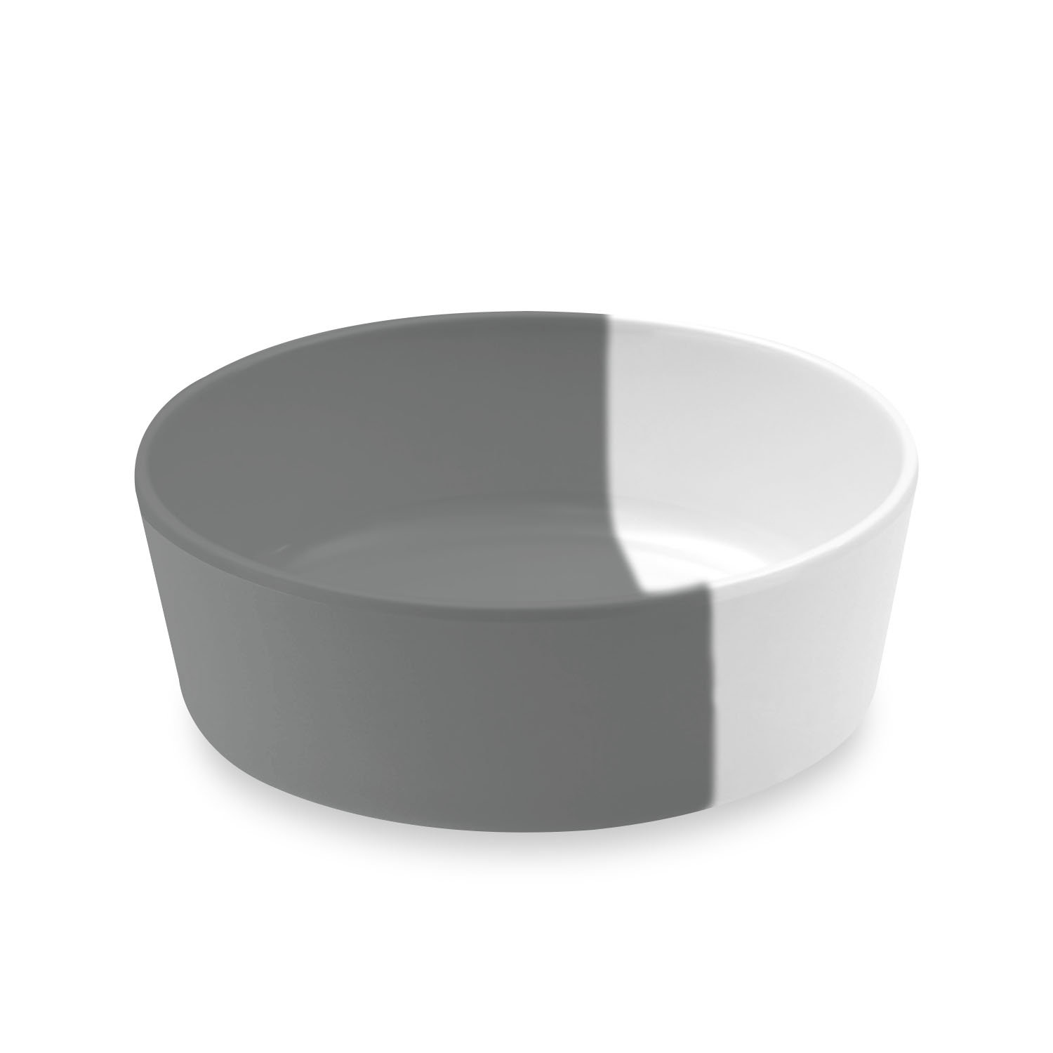 Maxen Pet Bowl, Gray, Medium (3 cups / 24 fluid oz), 2.2"