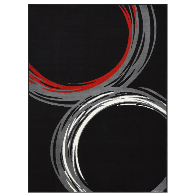 Cristiana Geometric Indoor Rug, Rectangle 5'2" x 7'