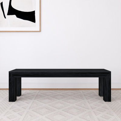 Linzy Modern Wood Bench