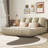 Amza Luxury Upholstered Bed With Thick Headboard, Vegan Leather Bed with Oversized Padded Backrest-1645727195-1645727194