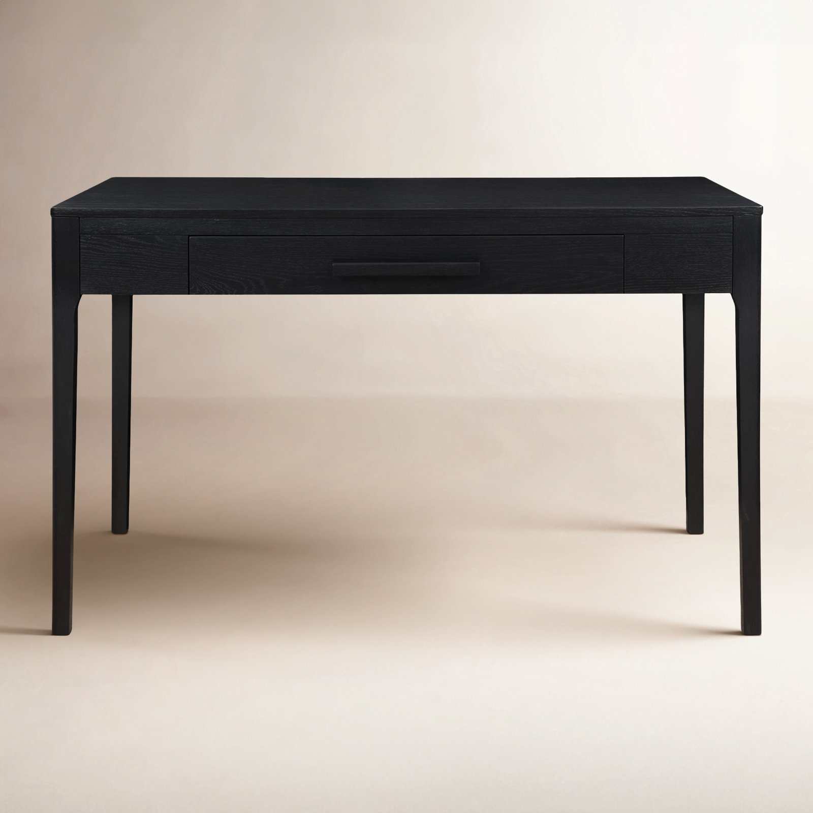 Godina 48" Pine Writing Desk, Black