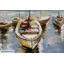 Canvas Picture Harbour Romance