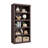 5 Tier Farmhouse Bookcase, 67.4" Tall Book Shelf with Storage, Wooden Bookshelves 5 Shelf Display Shelves