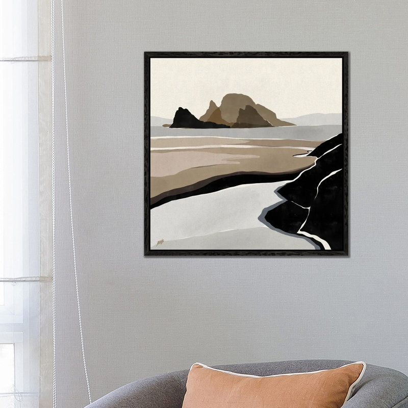 Still Water by Bria Nicole - Print on Canvas, Black Framed Canvas, 66.04 cm H x 66.04 cm W