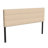 Channel Stitched Upholstered Headboard, Adjustable Height from 44.5" to 57.25"-1250760630-1250760635