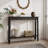 Solid Wood Console Table with Drawers, Mid Century Modern Entryway Table for Living Room and Hallway-1766303510