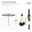 Cowen 265cm Tilt Balcony Parasol