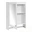 Armoire de salle de bain murale avec tablette réglable et porte à fermeture en douceur