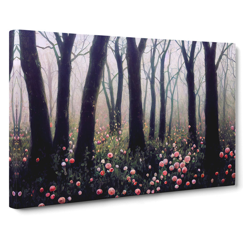 Iconic Spring Forest - Wrapped Canvas, 35cm H x 50cm W x 3cm D
