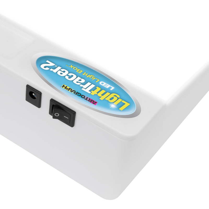 Artograph Lighttracer Led Lightbox, 12" X 10" Drawing Board With Storage Tray