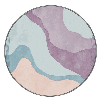 Tapis turquoise Aqua Whisper