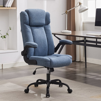 High Back Ergonomic Executive Office Chair with Adjustable Headrest
