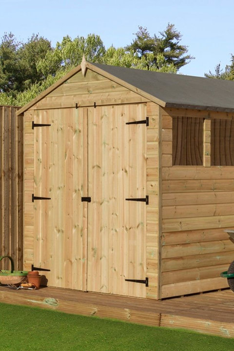 Shop Pressure Treated Apex Sheds
