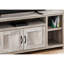 Meuble télé de style moderne, console de 60 po avec rangement, taupe pour l'ameublement et la décoration du salon et de la chambre à coucher
