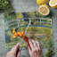 Planche à découper en verre trempé 3 po CounterArt 10 mm x 8 po