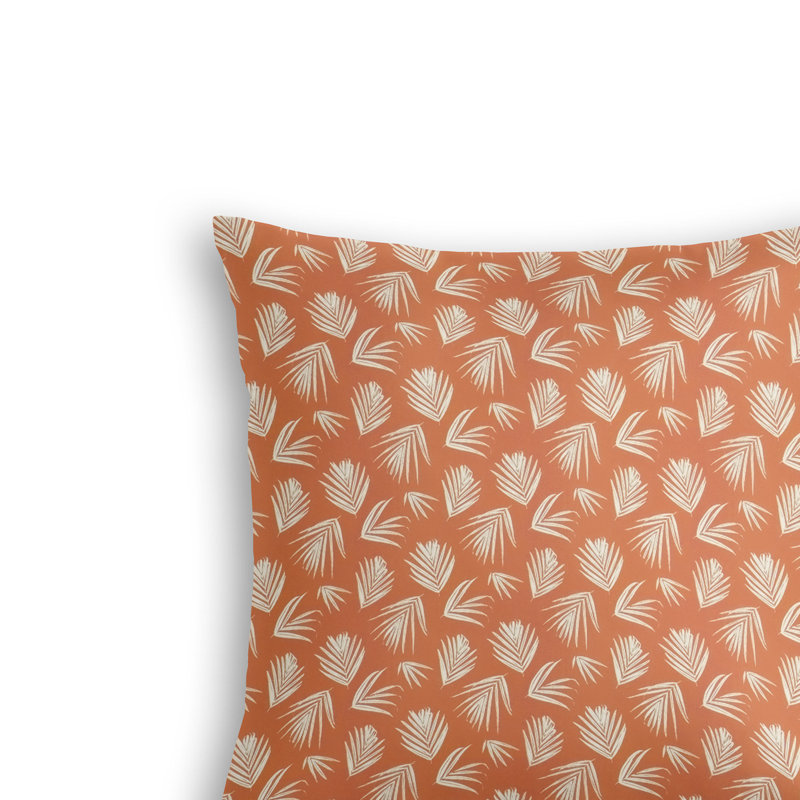 Housse et insert de coussin décoratif carré en polyester Macbeth, 20 po x 20 po, Fiesta