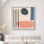 «Geometric», reproduction encadrée sur toile-1428854977-1428854980