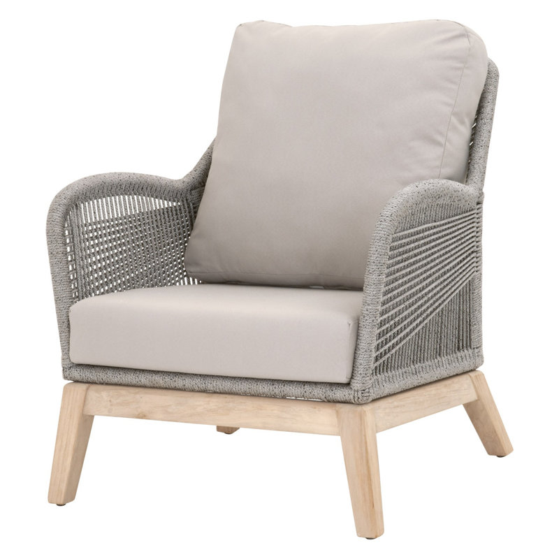 Fauteuil club d'extérieur Loom