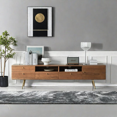 Crédence de rangement moderne simple 78,7 W