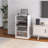 Media Cabinet, 4-Tier Stereo Cabinet, Modern Audio Video Media Stand With Adjustable Shelves, Tempered Glass Doors, And Cable Management-688603210