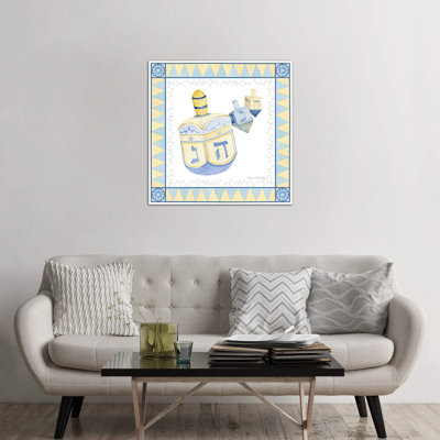 Celebrating Hanukkah II by Kathleen Parr McKenna - 1 Piece Wrapped Canvas Wall Art
