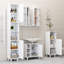 Snyderville Freestanding Linen Cabinet-899075825