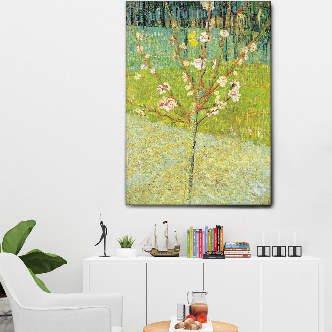 Leinwandbild Peach Blossom von Vincent Van Gogh