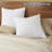 PHF 100% Cotton Waffle Weave Pillow Cover, 2 Pack Elegant Home Decorative Square Throw Pillow Covers for Bed Couch Sofa-124279114-124279115