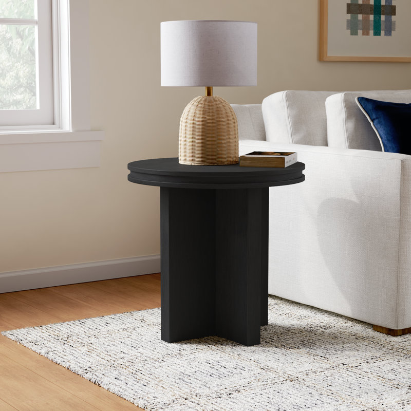 Southampton End Table, Black