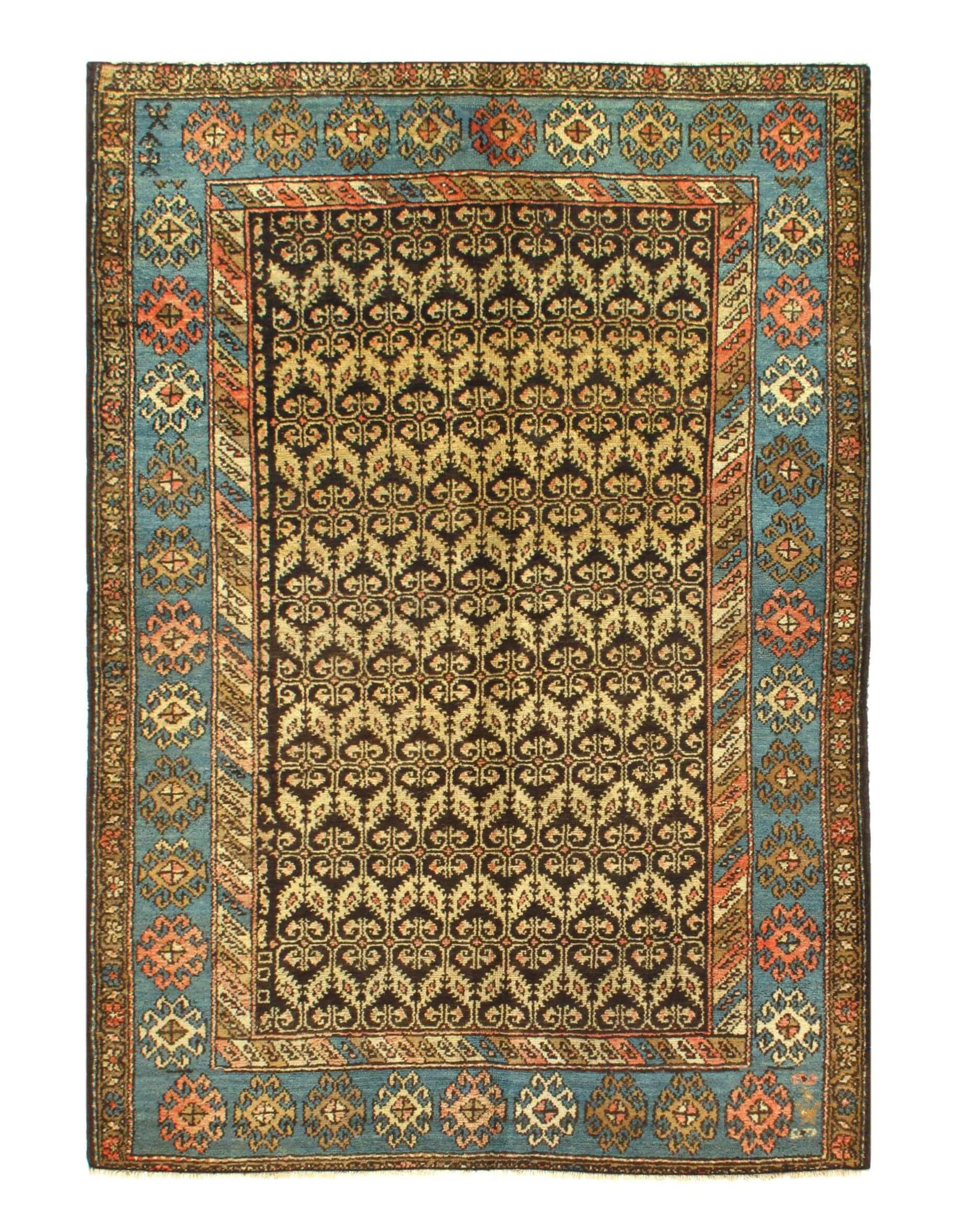 Isabelline Lucchesse Oriental Handmade Rectangle 3'11" x 5'5" Wool Area ...