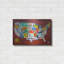 «Licence Plate Map USA» par Design Turnpike-601904618