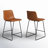 Liekele Upholstered Sled Base Bar Stool-2022301716-2022301715