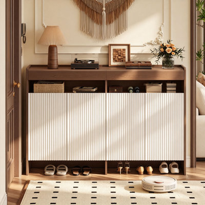 meuble à chaussures de style minimaliste moderne