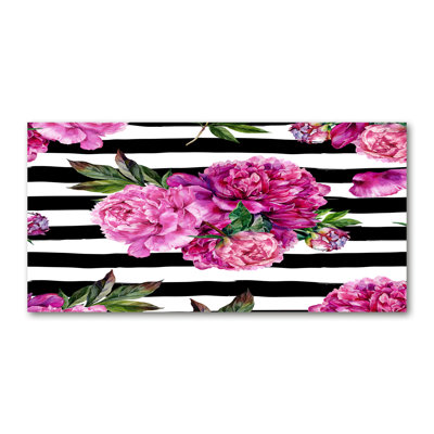 Pink Peonies - Wrapped Canvas Print