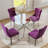 Keyari 4 - Person Pedestal Dining Set-1221459774-1218834174-1221459746