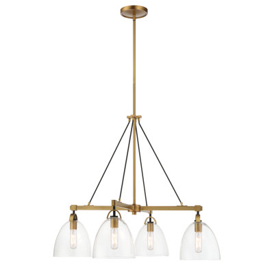 4 LIGHT CHANDELIER