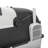 18" Panda-Shaped Enclosed Cat Litter Box