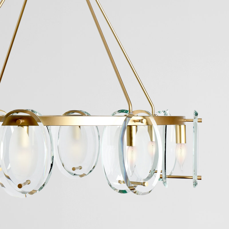 Iron 8-Light Chandelier