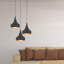 Luminaire suspendu en forme de goutte à 1 lumière Beaudry-174010739-236105966