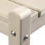 Table d'appoint en PEHD résistant aux UV l 18,45 po Vinnie-728386156