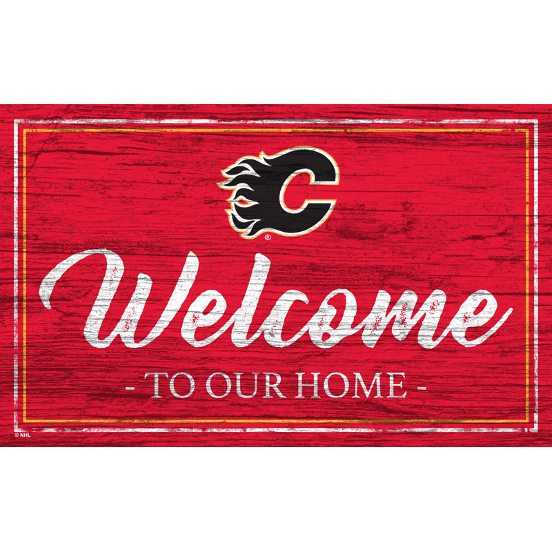 Industrial Wall Decor, Calgary Flames